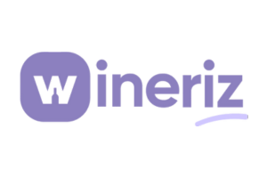 Logo accompagnement client start-up logiciel SaaS secteur viticole Wineriz secteur B2BC